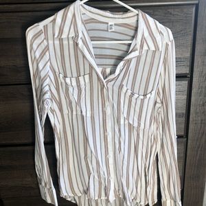 Striped Button Down shirt
